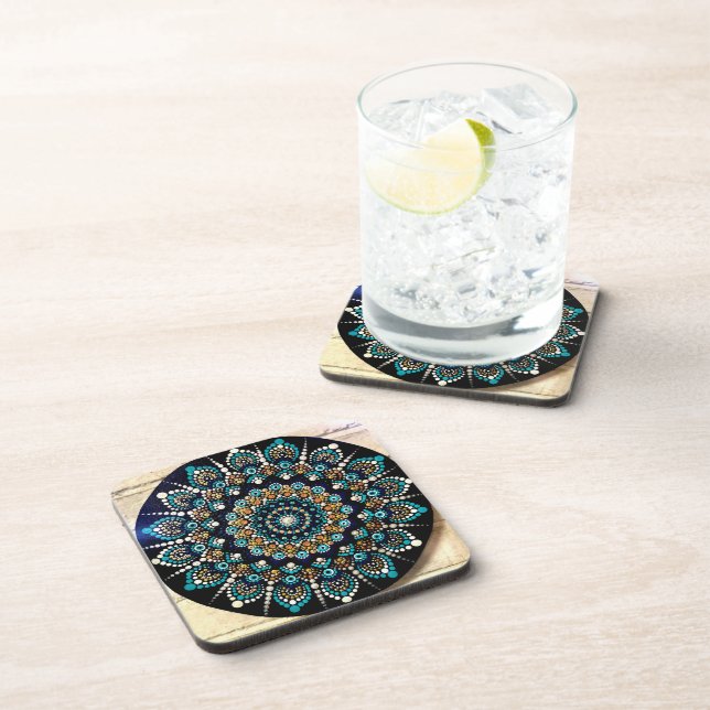 113 - Greek Eye Mandala Coasters (Right Side)