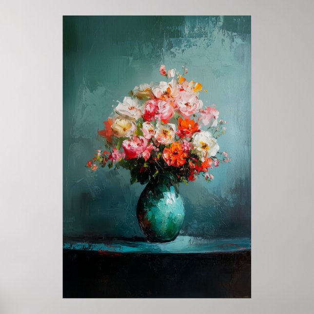 1140 Strength And Calm Of A Floral Minimalism - Hi Poster (Front)