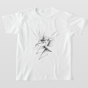 114 Black White Abstract Tribal Tattoo Art T-Shirt