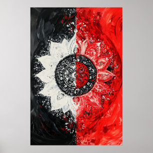1150 Fire And Water Poster