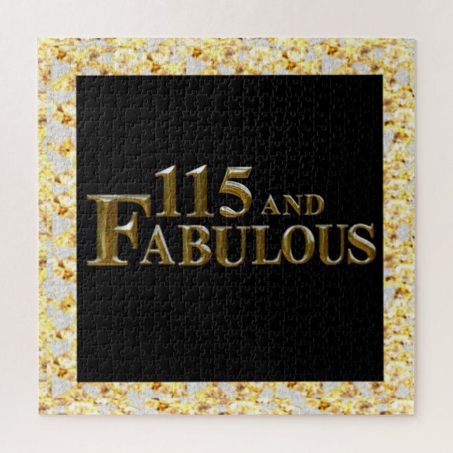 115 Birthday  Jigsaw Puzzle (Vertical)