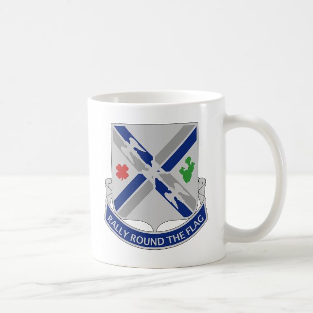 115th Infantry Regiment - Rally Round The Flag Coffee Mug (Right)
