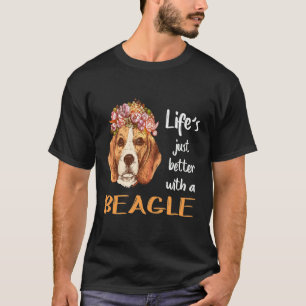 116 Life Just Better With A Beagle T-Shirt