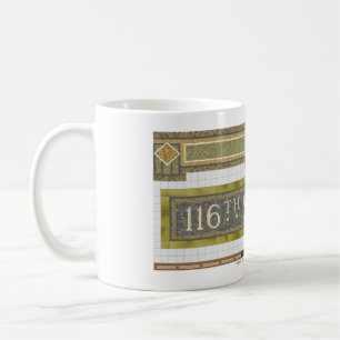 116th St NY Subway Mosaic Coffee Mug