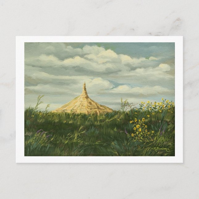 1170 Chimney Rock Landscape Postcard (Front)