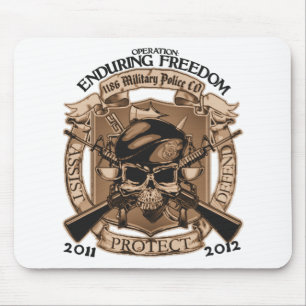 1186 MP Enduring Freedom Mouse Mat