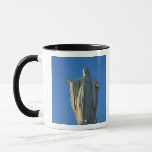 118-foot statue of the Virgin Mary on San Mug