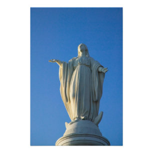 118-foot statue of the Virgin Mary on San Photo Print