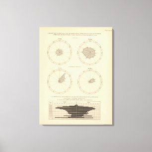 119 Deaths old age, diarrheal diseases 1900, 1890 Canvas Print