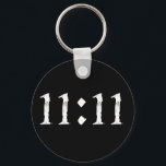 11:11 KEY RING<br><div class="desc">If you're receiving the 11:11 calling,  know that you are not alone. See it,  feel it,  wear it proudly. New age and spirituality gift ideas.</div>