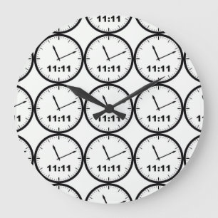 11 11 LARGE CLOCK