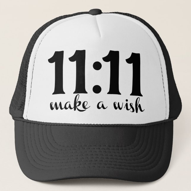 11:11, Make a Wish Trucker Hat (Front)