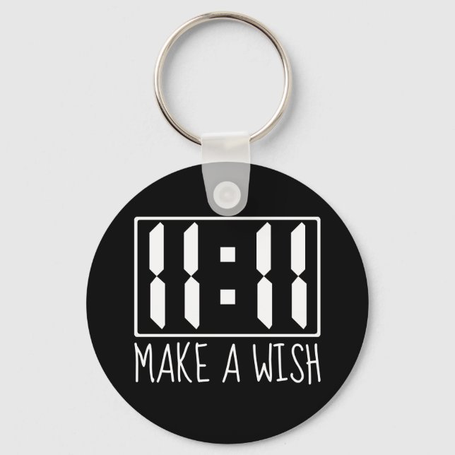 11:11 Wish Key Ring (Front)