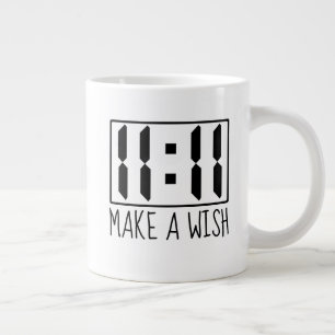 11:11 Wish Large Coffee Mug