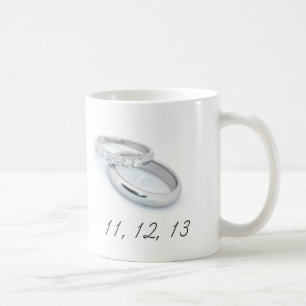 11,12.13 Save the Date Coffee Mug