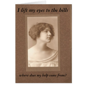11-25-09 027, I lift my eyes to the hills, wher...