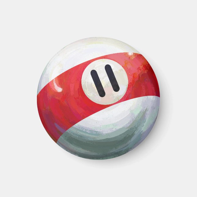 11 Ball Magnet (Front)