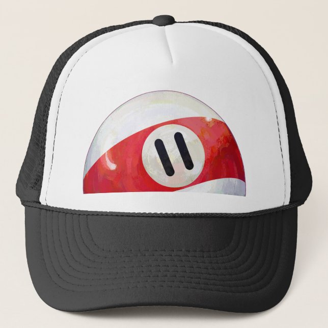 11 Ball Trucker Hat (Front)