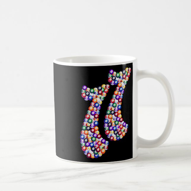 11 Composed Of Billiard Pool Table  Coffee Mug (Right)