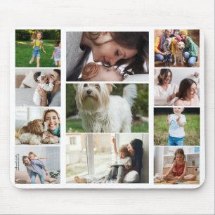 11 Custom  Photo Collage Mouse Mat