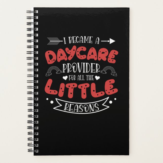 11.Daycare for a Daycare Provider Planner (Front)