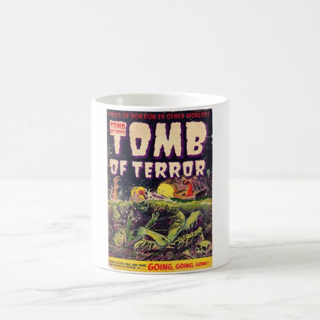 11 oz Classic Mug Tomb of Terror Going Going Gone (Center)