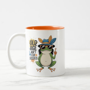 11 oz Coffee Mug Old Age Ain't for Sissies