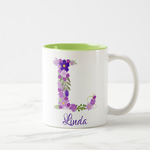 11 oz Lavender Purple Monogrammed Coffee Mug