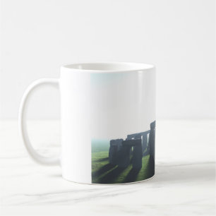 11 oz mug with "Stonehenge in the Mist" image