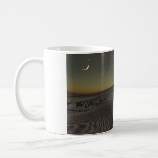11 oz mug with "Yonder Star" image (Left)