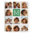 11 Photo Collage Monogram CAN EDIT COLOR