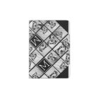 11 Photo Instagram Collage Custom Black Monogram