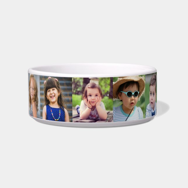 11 Photo Template Personalised   Bowl (Front)