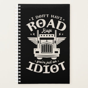 11.Truck Trucker for a Truck driver Planner