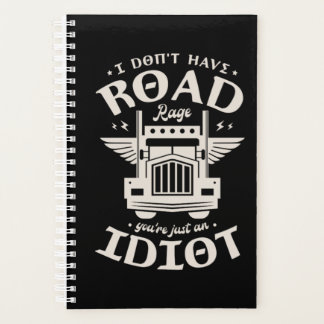 11.Truck Trucker for a Truck driver Planner