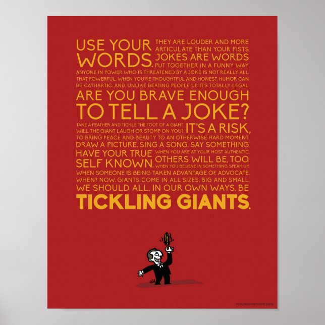 11"x14" Call to Action Poster (Front)