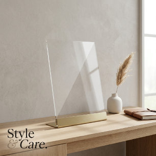 11" x 14" Acrylic Table Sign for Any Occasion