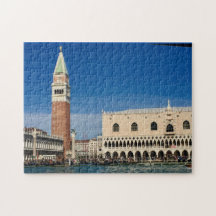 11 x 14  CLASSIC VIEW VENICE AND THE DOGES PALACE