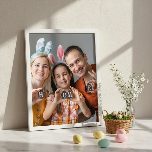 11" x 14" Family Photo Premium Easter Satin Print (Your favorite moments, beautifully upscaled.)