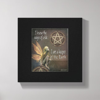 11 x 14 Keeper the Earth Fairy Canvas