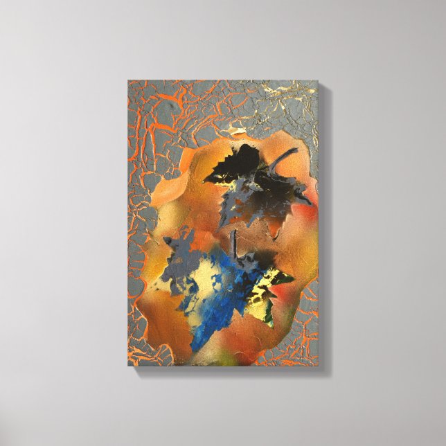 11" x 16" foglie morte canvas print (Front)