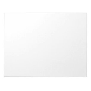 11" x 8.5" 40-page Notepad Notebook