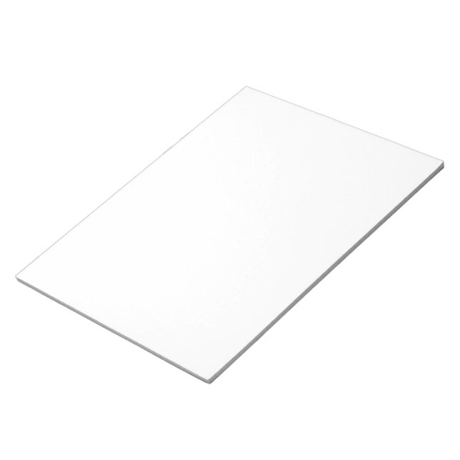 11" x 8.5" Notepad - 40 pages (Angled)