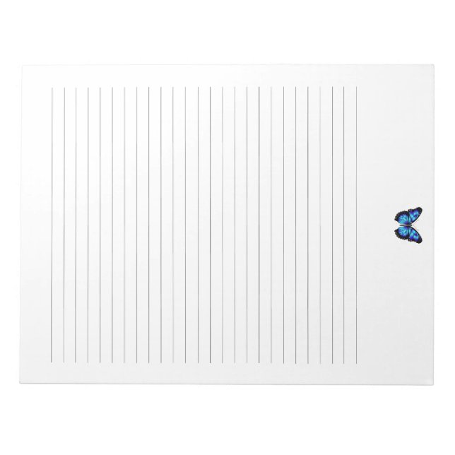 11" x 8.5" Psyche Notepad - 40 pages (Front)
