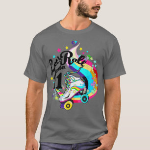 11 Year Old Birthday  Girl Roller Skate Unicorn Ou T-Shirt