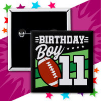 11 Year Old Football Party Theme 11th Birthday Boy