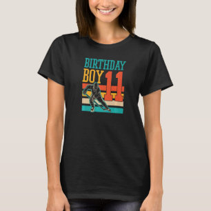 11 Year Old Ice Hockey Themed 11th Birthday Party  T-Shirt