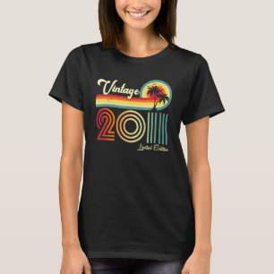 11 Year Old Vintage 2011 11st Birthday T-Shirt