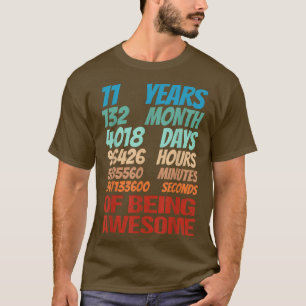 11 Years Old 11st Birthday Boy Girl 11th Birthday  T-Shirt