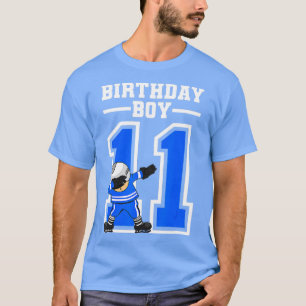 11 Years Old Boy Ice Hockey Player 11th Birthday Y T-Shirt